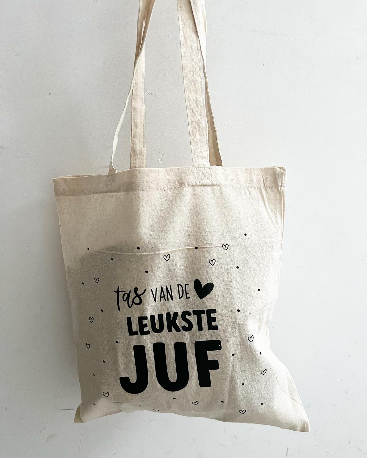 Juf Tas Wit | Nu op Swan Market Online