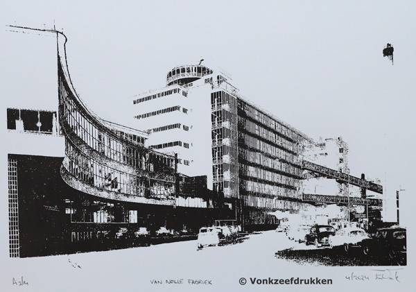 洋書 IngeniousMechanismsforDesignersand Inven Monocolor zeefdruk Van Nelle Fabriek - Swan Market | Conceptstore