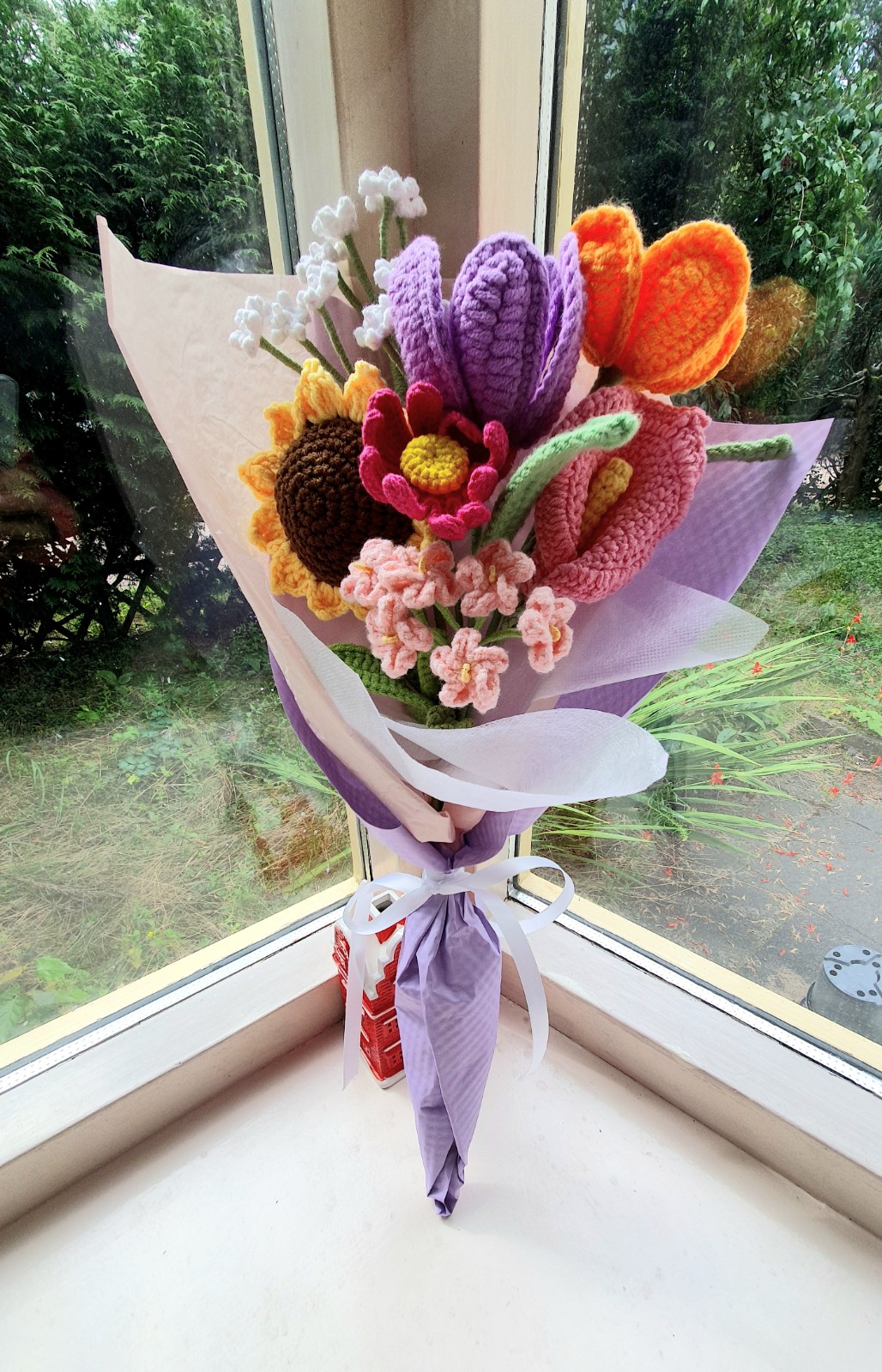 Royal Rozen Boeket met Lint - Deluxe Boeket – Marley Bloemen