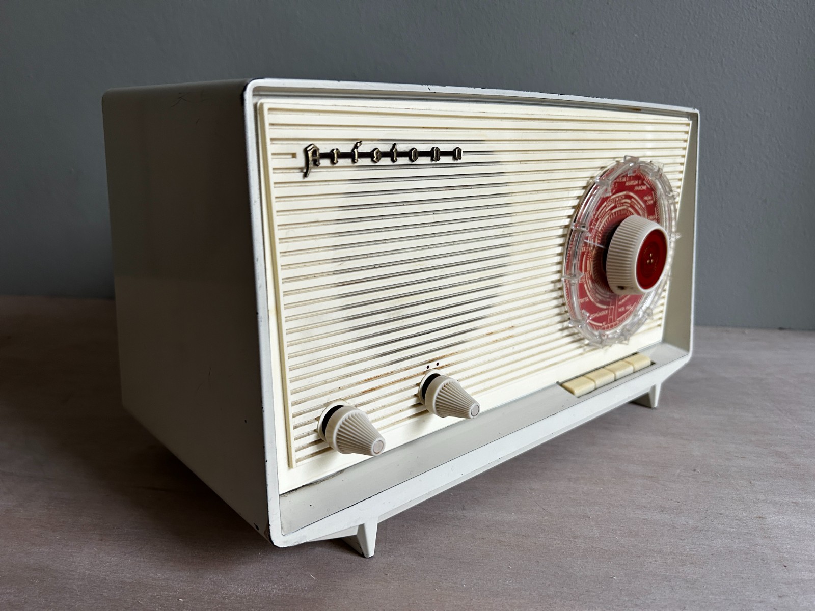 Sentasi Retro Radio Bluetooth 5.0, nostalgische radio met 1200 mAh oplaadbare batterij, AM SW FM vintage radio ondersteunt USB/TF, keukenradio retro voor kantoor thuis (2055 geel